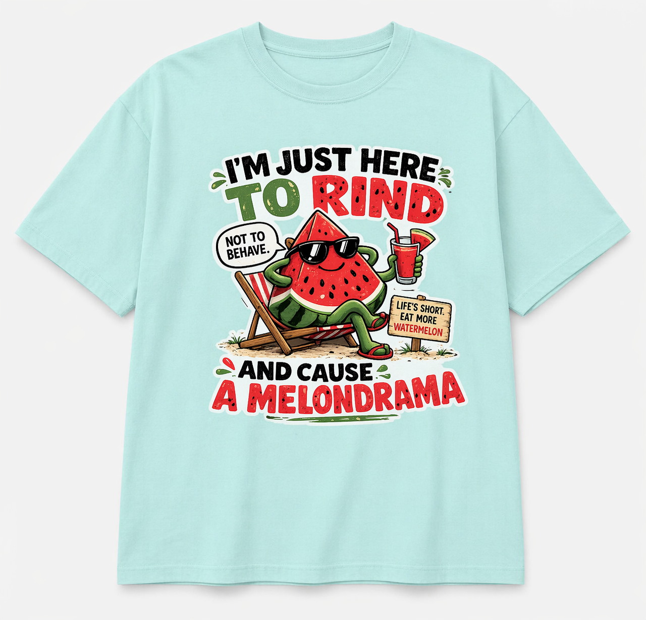watermelon Classic Crew T-Shirt