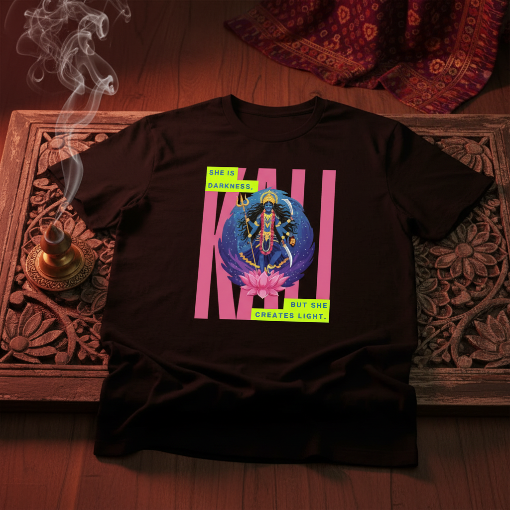 Kali Classic Crew T-Shirt in artistic setting